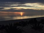 Casa Serenity San Felipe Baja California Beachfront rental house - Sunset view from porch